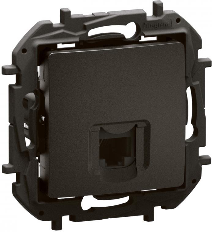 Розетка RJ11 цвят Черен Niloe New Legrand, LEGRAND, NP421BK