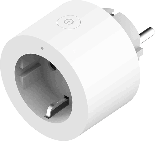 Адаптер Smart за контакт 1х Шуко 10A с мерител Aqara Plug - 0646, AQARA, SP-EUC01
