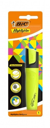 ТЕКСТ МАРКЕР СКОСЕН ВРЪХ ЖЪЛТ 1 BIC