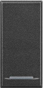 Бутон 1 мод. 10A цвят Антрацит Axolute Bticino /до изчерпване/, BTICINO, HS4055