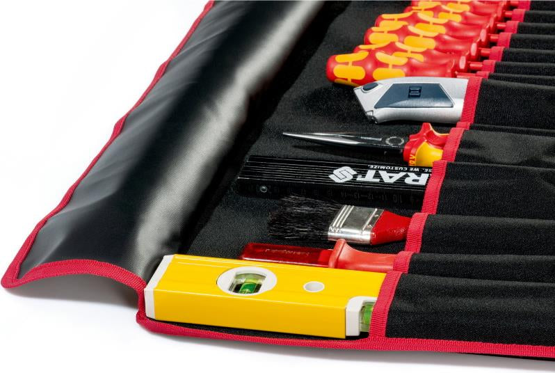 Калъф с пластмасова закопчалка BASIC Roll-Up Case 20 Ш74x33x0,5см синтетичен текстил 20 джоба PARAT, 5990829991