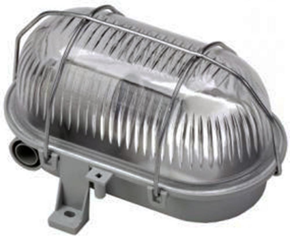 Осветително тяло с метална решетка 60W, IP 44, E27 LENA GAO /до изчерпване/, 6909H