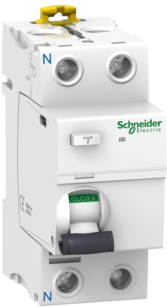 ДТЗ Acti 9 iID 2P 63A 300mA тип AC 10kA 2 мод. SE, SCHNEIDER ELECTRIC НИСКО НАПРЕЖЕНИЕ, A9R44263