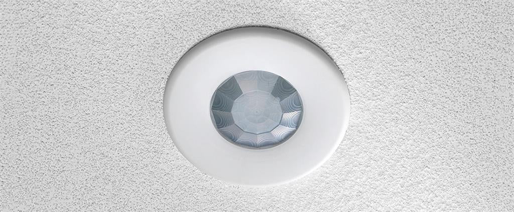 Датчик за присъствие PIR, за вграждане в таван, 360°, обхват D7m @ h=2,8m, IP40, EBDSPIR-PRM, CP Electronics, LEGRAND, CP130038