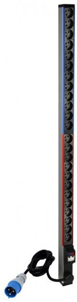 Разклонител PDU Zero-U 24x ФРЕНСКИ стандарт, с кабел 3м и щепсел 2P+E 32A, Legrand, LEGRAND, 646851