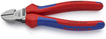 Клещи диагонални резачки, синьо-червена ръкохватка 160мм, Knipex - K7002160