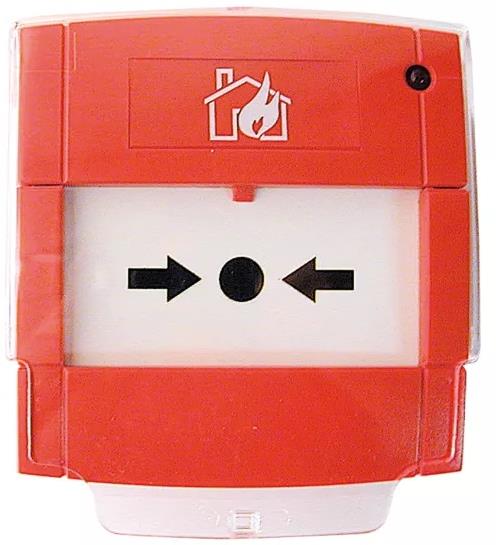 Адресируем ръчен пожароизвестител, с изолатор, KAC Honeywell, HONEYWELL, M5A-RP06FF-K013-41