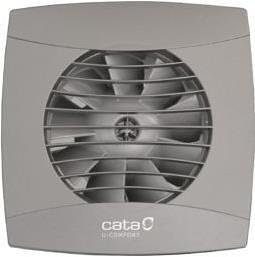 Вентилатор UC-12 ф120мм, цвят Инокс, 205м3/ч, 14W, 47dB комплект с клапа CATA - C01355000