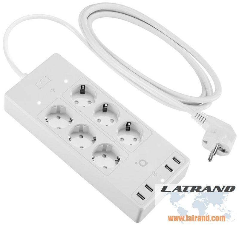Smart WI FI Разклонител с 6 гнезда Acme - SH3305