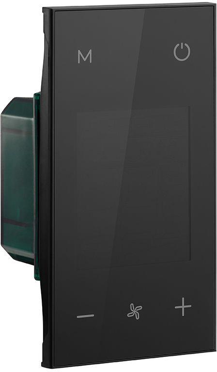 Термостат с дисплей 2 мод. KNX цвят Черен Living Now Bticino, KG4691F3KNX