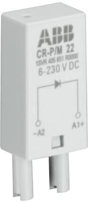 Диод 62 6...24 V DC за интерфейсно реле CR-P/M ABB, 1SVR405654R0000
