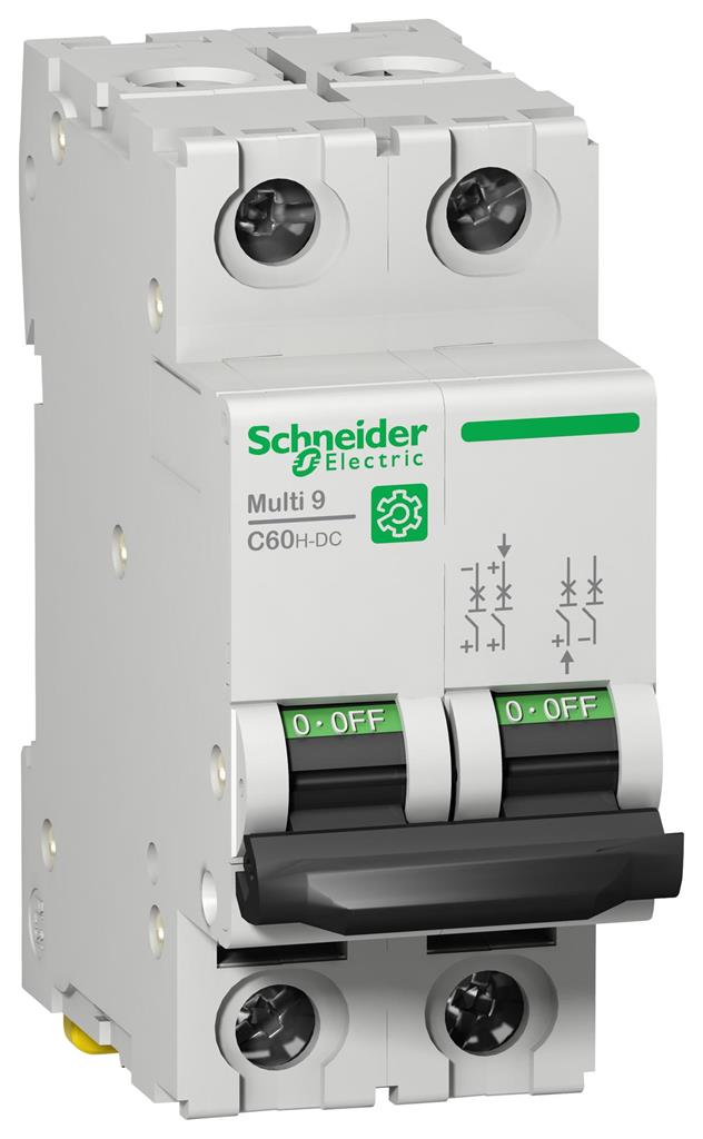 Автоматичен прекъсвач Multi 9 C60H-DC 2P 6A 500V= SE, SCHNEIDER ELECTRIC НИСКО НАПРЕЖЕНИЕ, M9U21206