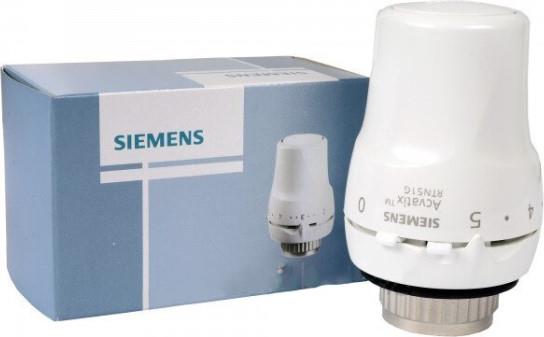 Термоглава с резба 30х1.5 мм RAL 9016 Siemens, SIEMENS, RTN51
