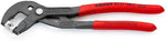 Клещи раздвижени за скоби, червена ръкохватка 180мм, Knipex - K8551180C