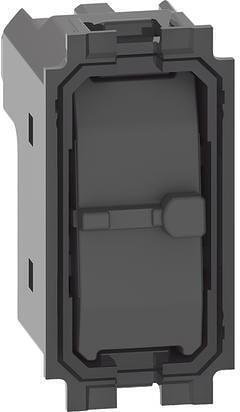 K4037N - Бутон за щори,2-поз.,1P(NO)+1P(NO) 10A,250V, с блок. 1М Bticino Living now
