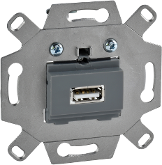 Розетка USB за данни механизъм Merten SE /до изчерпване/, SCHNEIDER ELECTRIC, MTN4581-0000