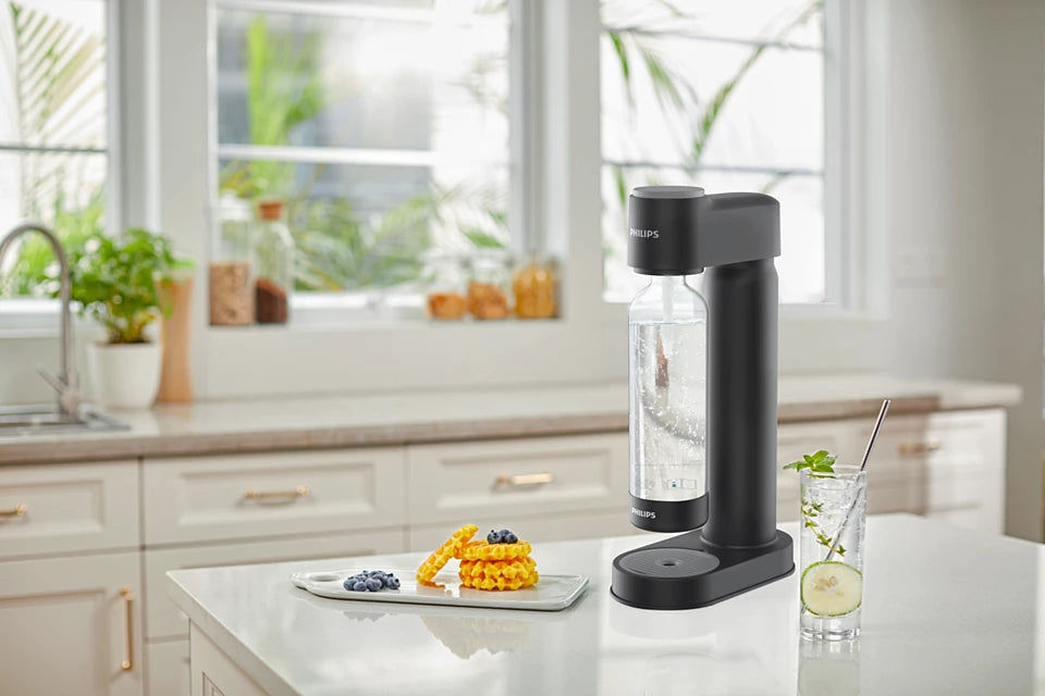 Машина за сода Philips - ADD4901BK/10, черна за 60 литра газировка, DPM, ADD4901BK/10-1