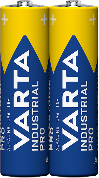 Батерия AA 1.5V Industrial Pro (2 бр. пак.) Varta, VARTA, LR06I-2