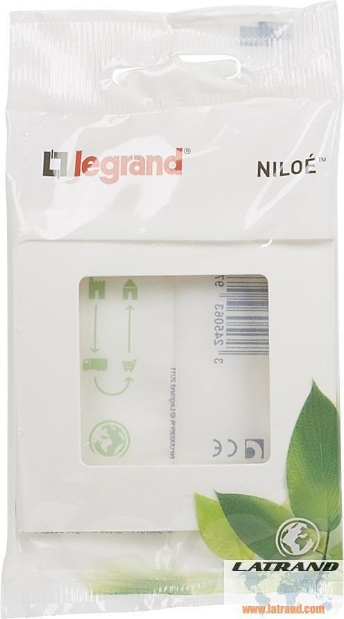 Рамка 1х цвят Бял в блистер Niloe Legrand - 397868