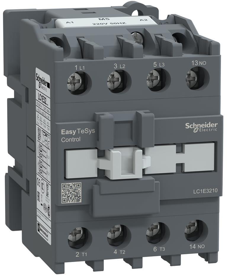 Контактор TeSys E 3P 15kW (32A AC-3) 1NO 220V 50Hz SE, SCHNEIDER ELECTRIC НИСКО НАПРЕЖЕНИЕ, LC1E3210M5