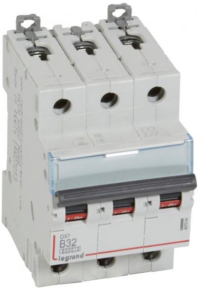 Автоматичен прекъсвач DX3 3P 32A крива B 6kA Legrand, LEGRAND НИСКО НАПРЕЖЕНИЕ, 407564