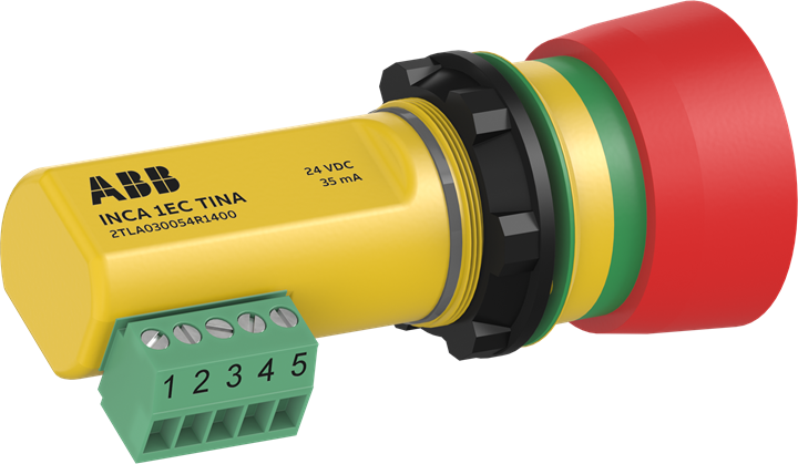 Авариен стоп INCA 1 EC Tina към DYNlink ABB, 2TLA030054R1400