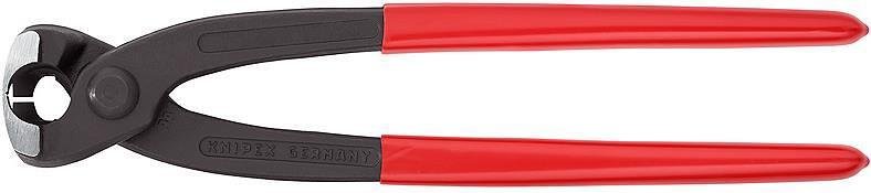 Клещи за скоби, червена ръкохватка 220мм, Knipex - K1099I220
