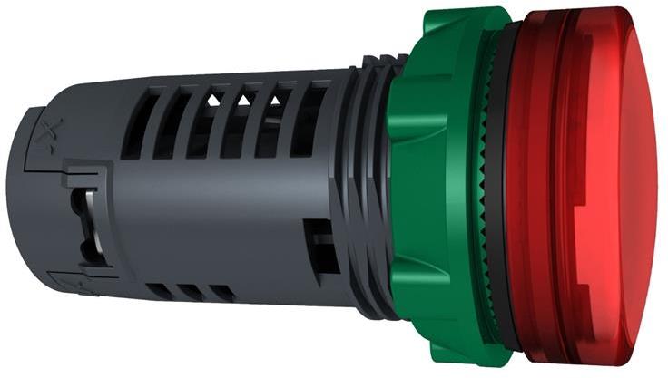 Сигнална лампа LED сглобена червена 230...240Vac Ø22mm XB5 SE, SCHNEIDER ELECTRIC НИСКО НАПРЕЖЕНИЕ, XB5EVM4