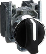 Превключвател черен 1-2-3 2NO Ø22mm XB4 SE, SCHNEIDER ELECTRIC НИСКО НАПРЕЖЕНИЕ, XB4BD33