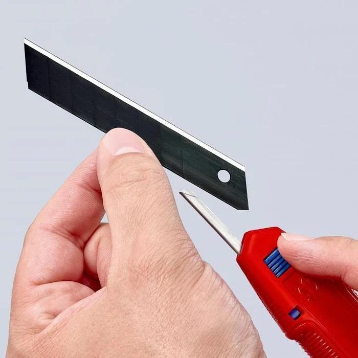 Резервно острие (10 бр.) за макетен нож Cutix (K9010165BK), Knipex - K9010165E02
