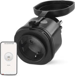 Адаптер Smart за контакт 1х Шуко 16A с мерител IP44 IP-3010S ZigBee GoSmart EMOS