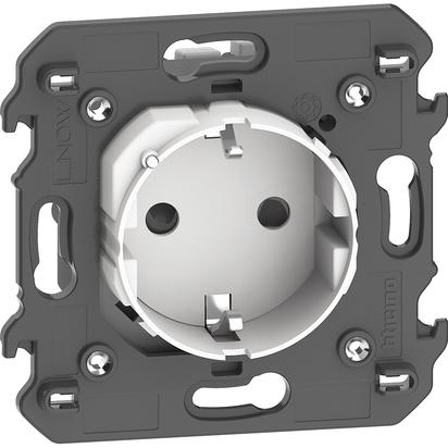 Контакт 16A Smart Шуко 2 мод. цвят Бял LNow Bticino с Netatmo, NETATMO с LEGRAND & BTICINO, KW4141AC