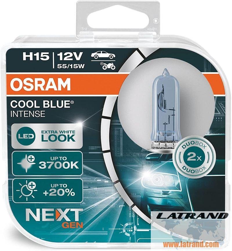 АВТОМОБИЛНА ЛАМПА 64176CBN H15 15/55W PGJ23T-1 DUOBOX OSRAM