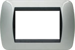 Рамка 3 мод. Light aluminium LL International Bticino , BTICINO, L4803AL