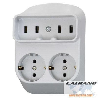 Трифазен модул 3х25+0 + 2х16А - 7123, АТРА