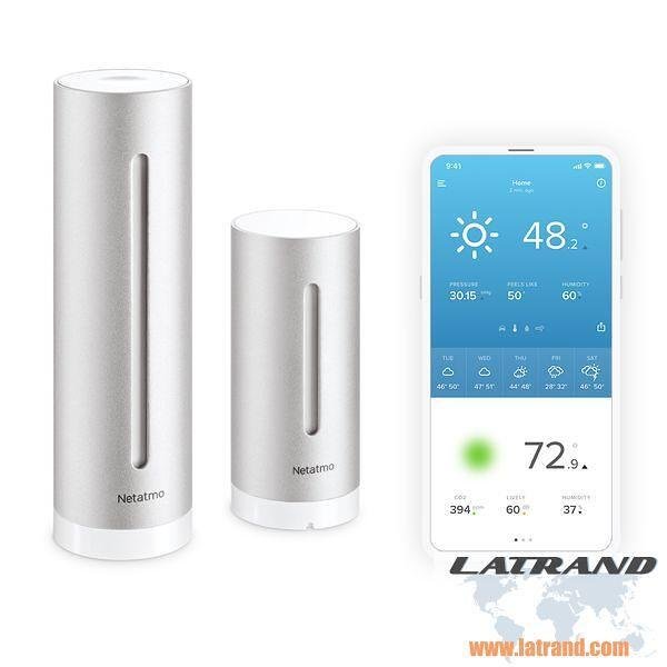 Mетеорологична станция персонална Smart Netatmo Pro от Legrand - NWS01-EC