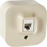 Розетка RJ11 IP21 открит монтаж цвят Крем Forix Legrand, LEGRAND, 782444