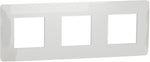 Лицева рамка 3х цвят Бял Unica Studio SE, SCHNEIDER ELECTRIC, NU200618