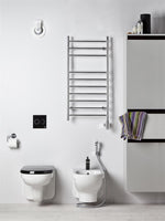 Лира за баня Nice, 100х50см, за нагревател Momento II 150W, Инокс PAX