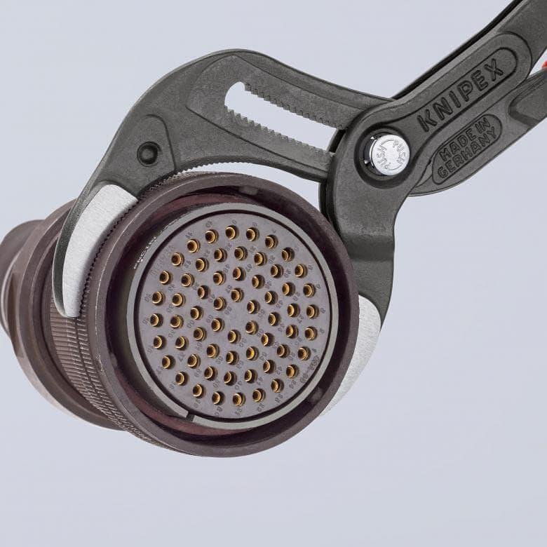 Клещи за сифони и ВиК връзки, червена ръкохватка 250мм, Knipex - K8101250