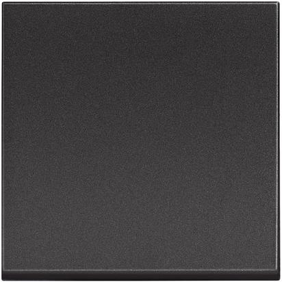 Бутон 2 мод. 10A цвят Черен Classia Pro Bticino, BTICINO, RG4005M2P