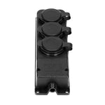 Троен контакт шуко, гумиран, IP44 ORNO OR-AE-13166(GS)