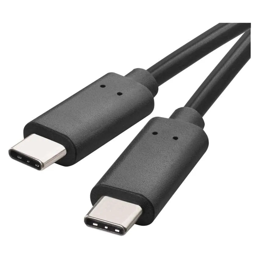 Корда USB 3.1 C/M-C/M PVC черна – 1m EMOS, SM7022BL