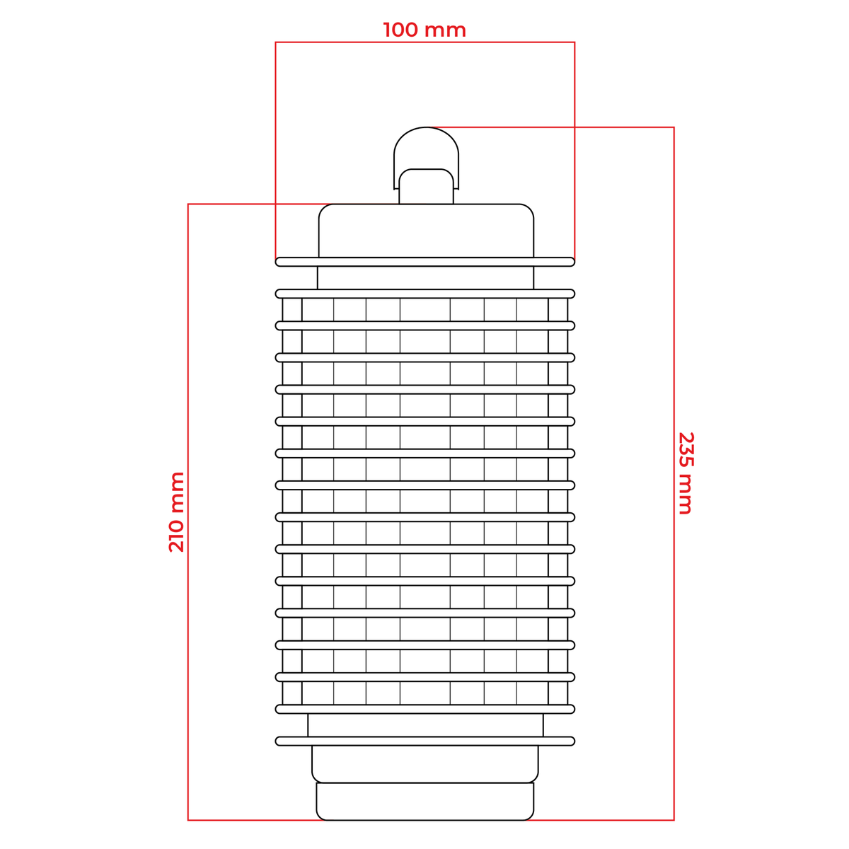 LED лампа против насекоми Lumio MKE001 – 1.2W, до 30 м²