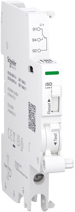 Помощен контакт Acti 9 iC60 индикация повреда iSD 1CO 0.1A SE, SCHNEIDER ELECTRIC НИСКО НАПРЕЖЕНИЕ, A9A26917