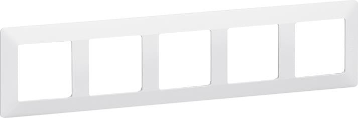 Рамка 5х цвят Бял Valena Life Legrand, LEGRAND, 754005