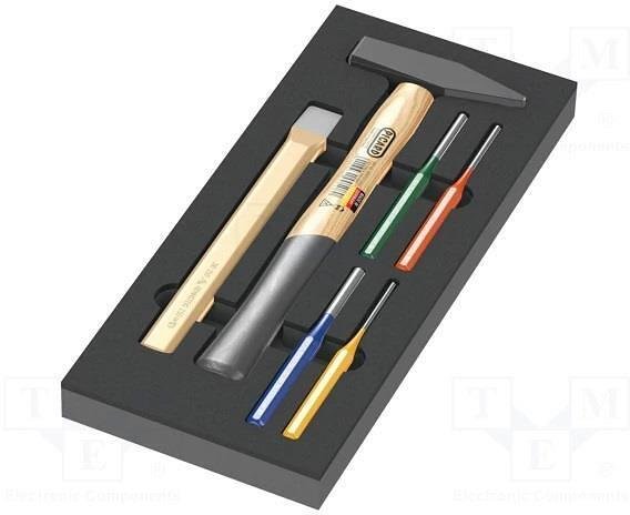 Комплект за шкаф с 6 бр. инструменти 9782 Foam insert set 1 Wera - W150182