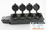 BEMIS четирипосочен гумиран  разклонител  IP54 - 3614