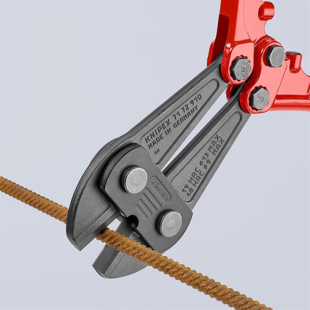 Ножици за рязане на арматура, синьо-червена ръкохватка 910мм, Knipex - K7172910