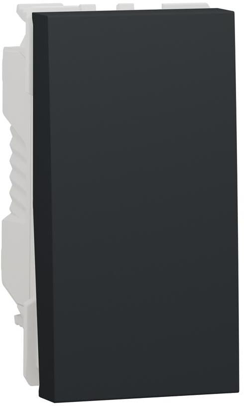 Бутон NO/NC 1 мод. цвят Антрацит Unica SE, SCHNEIDER ELECTRIC, NU313654